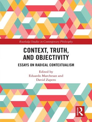 cover image of Context, Truth and Objectivity